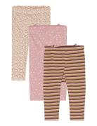 Hust & Claire Hcliva- Leggings 3-Pack Rosa