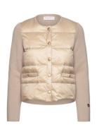 BUSNEL Iva Solid Down Jacket Beige