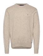 Tommy Hilfiger Pima Org Ctn Cashmere Crew Neck Beige