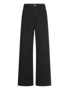 Lindex Denim Trousers Jackie Black Svart