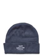 Mads Nørgaard Isak Logo Ambas Beanie Blå