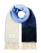 Tom Tailor Cosy Brushed Colorflow Scarf Blå