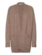 Rosemunde Long Knit Cardigan Brun