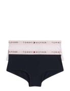 Tommy Hilfiger 2 Pk Hipster Print Svart