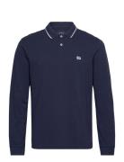 Lee Jeans Ls Pique Polo Marinblå