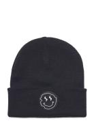 Pica Pica Smiley Beanie Svart