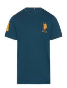 U.S. Polo Assn. Player 3 Tshirt Marinblå