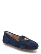 Lauren Ralph Lauren Barnsbury Suede Loafer Blå