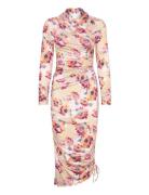 Stella Nova Printed Jersey Dress Rosa