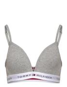 Tommy Hilfiger Triangle Bra Fixed Foam Grå