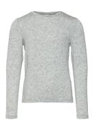 Vero Moda Girl Vmannie Ls O-Neck Top Jrs Girl Grå