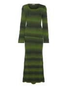 ALOHAS Trenza Green Tricot Maxi Dress Grön