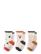 Liewood Eloy Baby Socks 3-Pack Multi/patterned