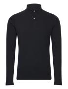 Superdry Studios L/S Jersey Polo Svart