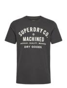 Superdry Machined Goods Workwear Tee Svart