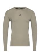 Adidas Performance Tf Ls Tee Khaki Green