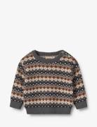 Wheat Jacquard Pullover Elias Brun