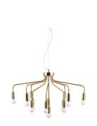 Globen Lighting Pendant Roots 70 Brushed Brass Guld