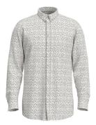 Selected Homme Slhslim-Ethan Shirt Ls Aop Noos Vit