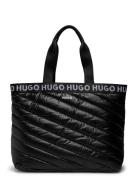 HUGO Becky Tote-Puffy Svart