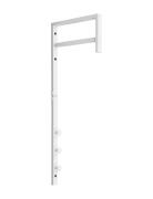 House Nordic Isel - Clothes Rack, Metal, White Vit