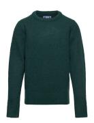 Jack & J S Jorollie Knit Crew Neck Jnr Grön