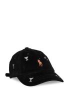 Polo Ralph Lauren Embroidered Corduroy Ball Cap Svart