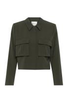 My Essential Wardrobe Hacemw Jacket Khaki Green