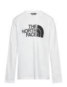 The North Face Teen Easy Ls Tee Vit