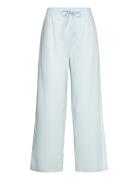 Organic Basics Core Sleep Poplin Pants Blå