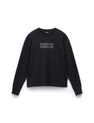 Napapijri Box Logo Long Sleeve T-Shirt Svart