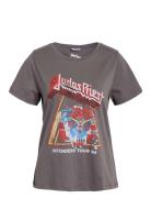 NOISY MAY Nmnate Judas Priest S/S T-Shirt Jrs Fwd Grå