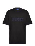 HUGO BLUE Nitlogo Svart