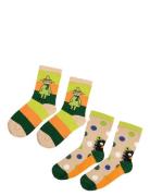 MUMIN Snufkin Socks 2Pack Multi/patterned