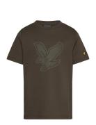 Lyle & Scott Graphic Eagle T-Shirt Grön