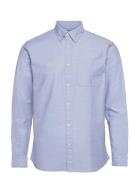 Selected Homme Slhregrick-Ox Shirt Ls Noos Blå