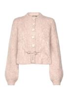 Ella&il Sophia Chunky Cardigan Rosa