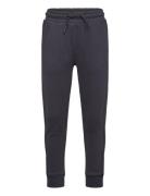 Mango Cotton Jogger Trousers With Pockets Marinblå