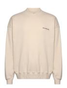 Abercrombie & Fitch Anf Mens Sweatshirts Beige