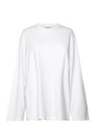 Weekday Over D Long Sleeve T-Shirt Vit