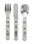 Rätt Start Elsa Beskow, Cutlery, 3-Part Multi/patterned