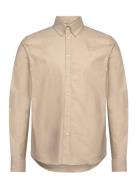 Les Deux Konrad Oxford Shirt - Seasonal Beige