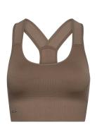 Aim´n High Support Ribbed Bra Brun