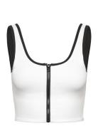 Aim´n Sense Zipped Bralette Vit