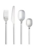 Aida Confetti Cutlery 16 Pcs Mozzarella Silver