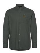 Lyle & Scott Plain Flannel Shirt Grön