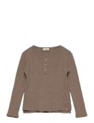 Lil'Atelier Nmmomilo Ls Nreg Top Lil Brun