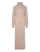 MAUD Fiona Knit Dress Beige