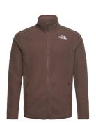 The North Face M 100 Glacier Full Zip - Eu Brun