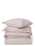 Lexington Home Dobby Striped Cotton Poplin Bed Set Rosa